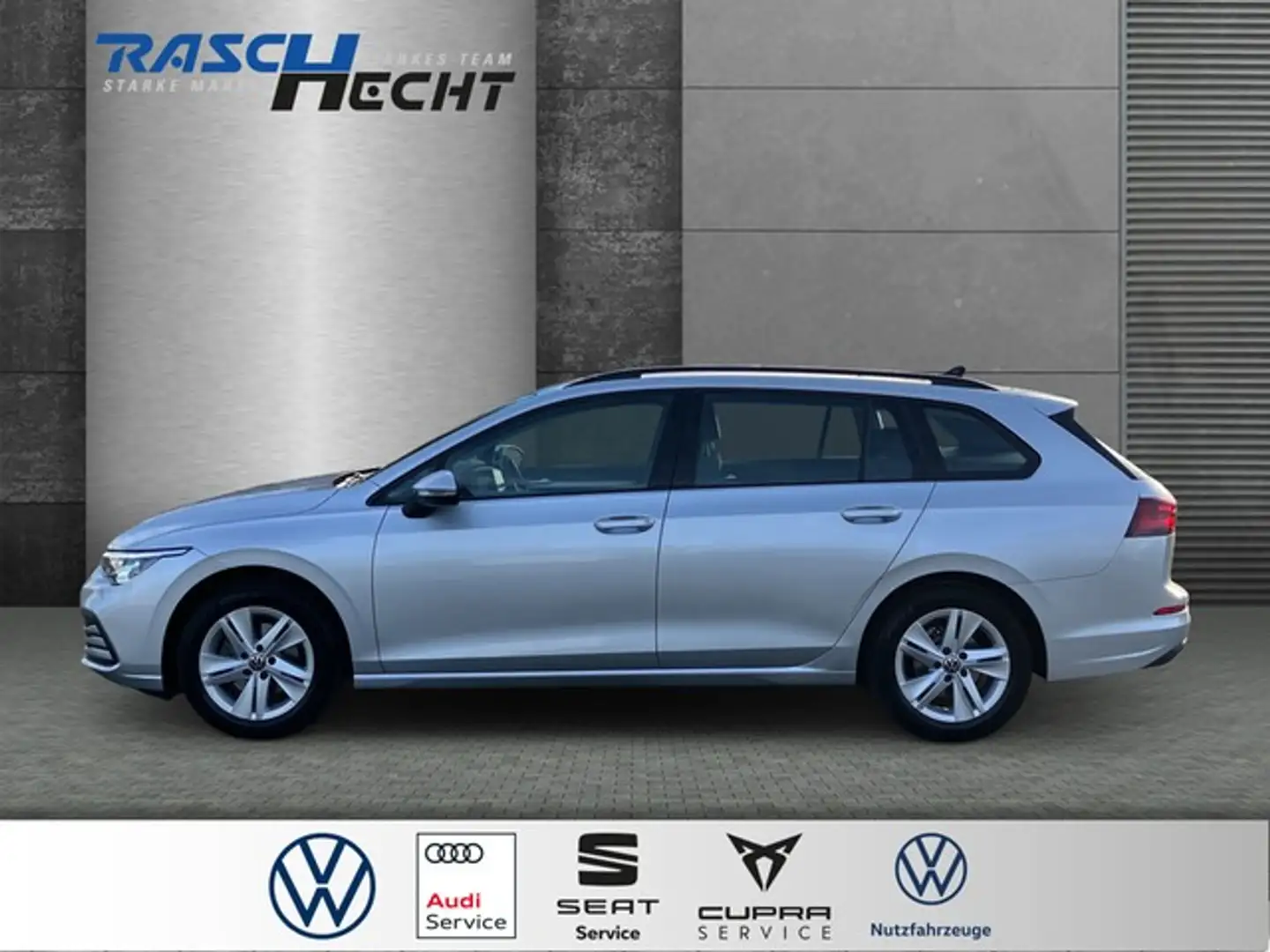 Volkswagen Golf Variant Life 1.5 eTSI DSG*LED*NAVI*SHZ* Silber - 2