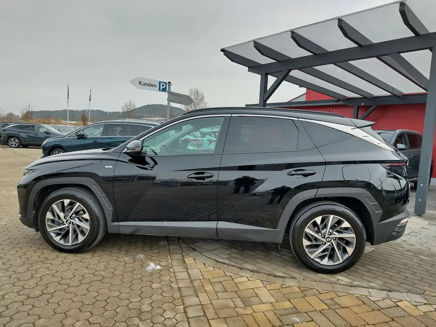 Hyundai TUCSON 1.6 T-GDI 132kW 48V DCT 4WD NAVI LenkrHzg Noir - 2
