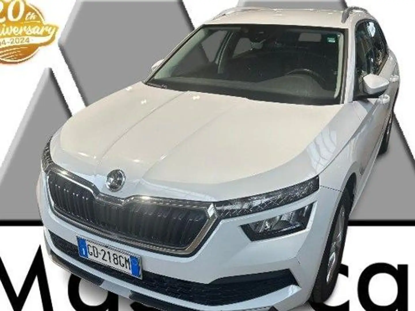 Skoda Kamiq Kamiq 2019 1.6 tdi Ambition 115cv dsg - GD218GM Bianco - 1