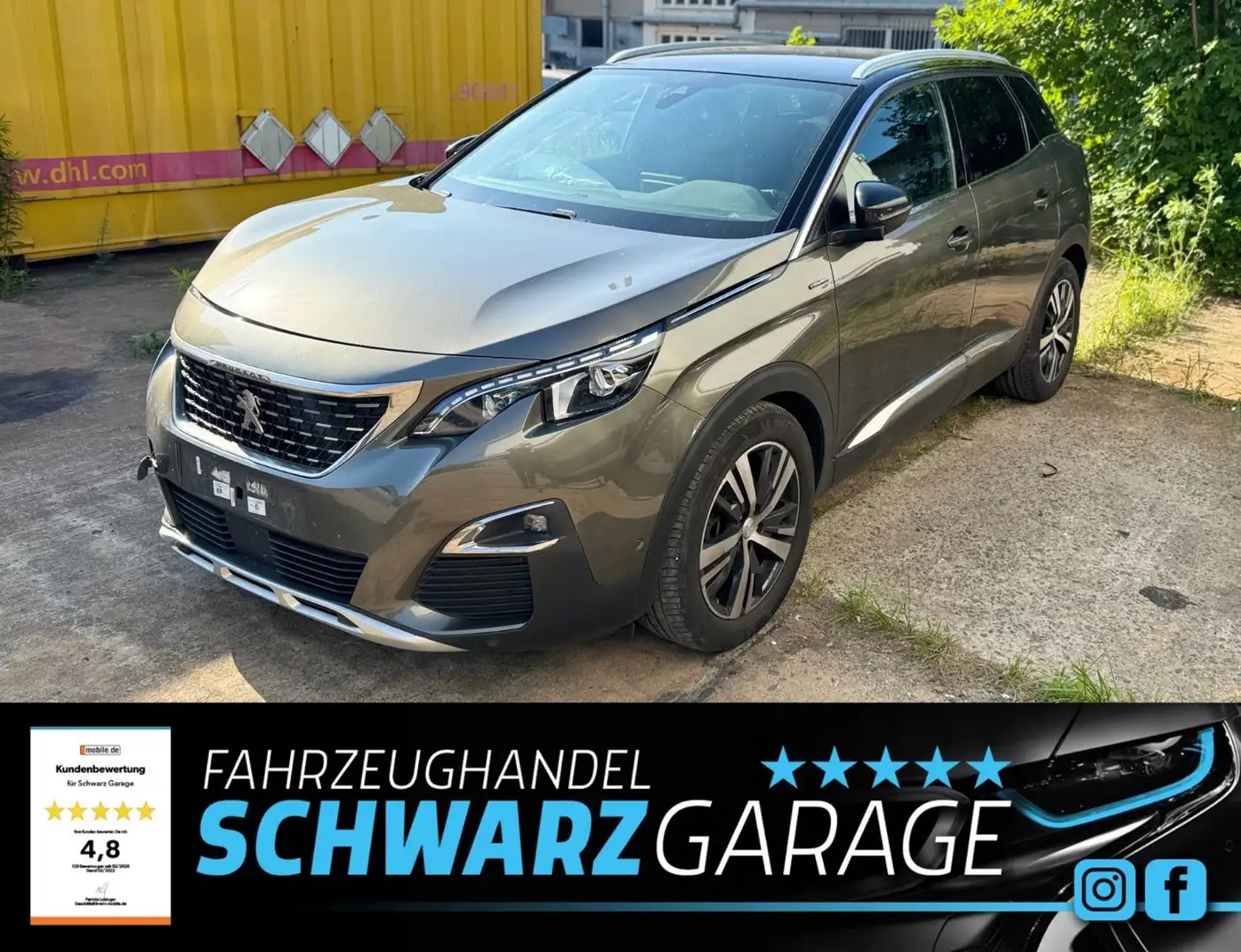 Peugeot 3008 Allure*VOLLDIGITAL*SHZ*2-Z-KLIMA* Grijs - 1