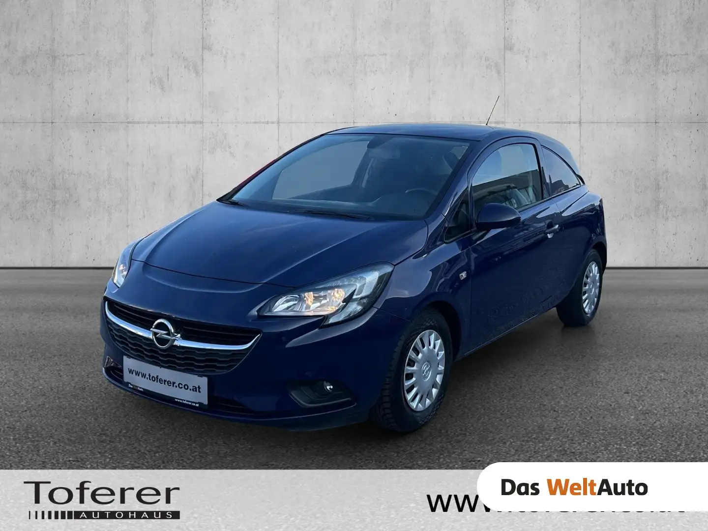Opel Corsa Van 1,4 Ecotec Aut. Blau - 1