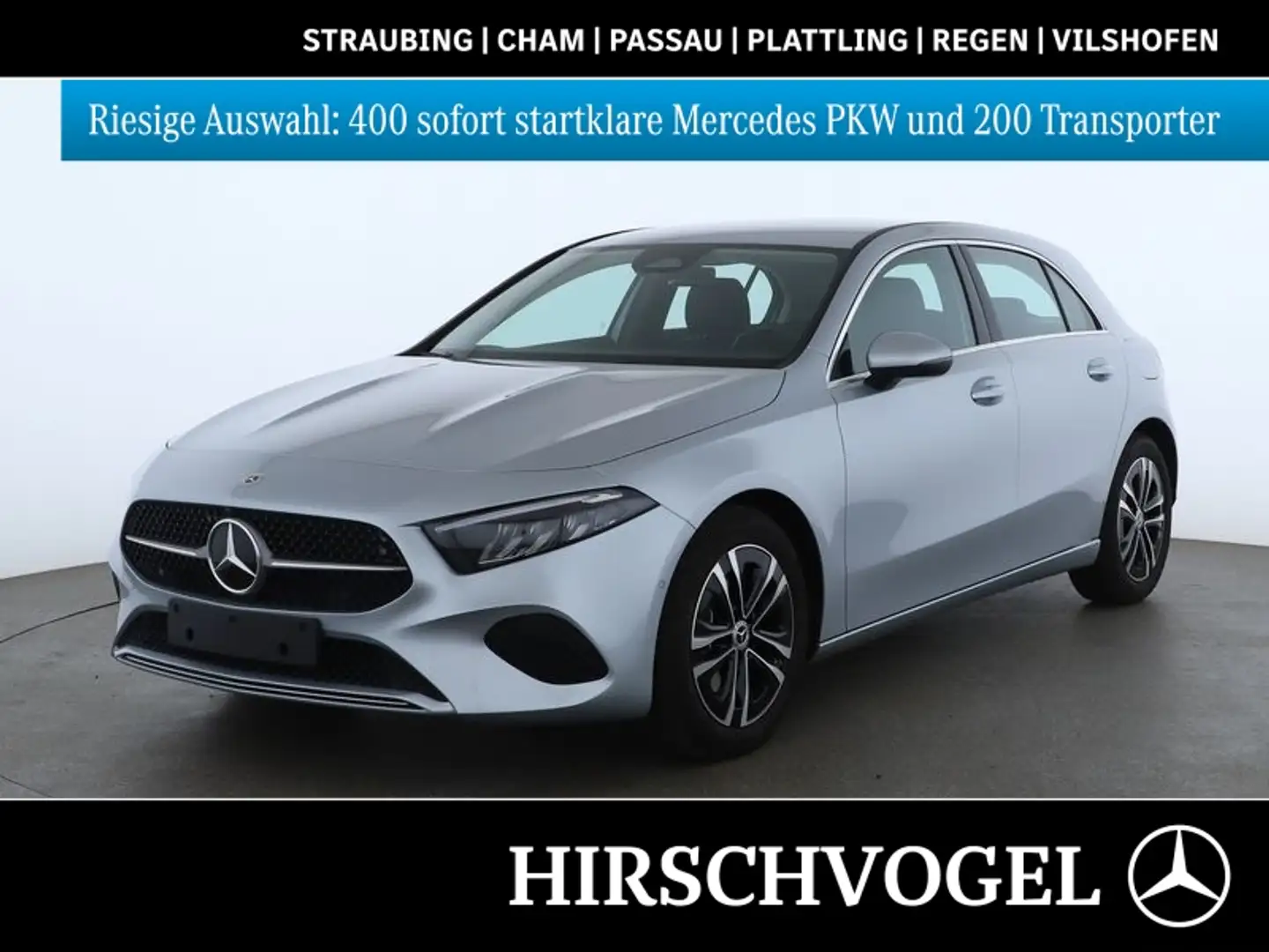 Mercedes-Benz A 200 Progressive Line+MBUX+Navi-Pr.+LED+Kam+PDC Silber - 1