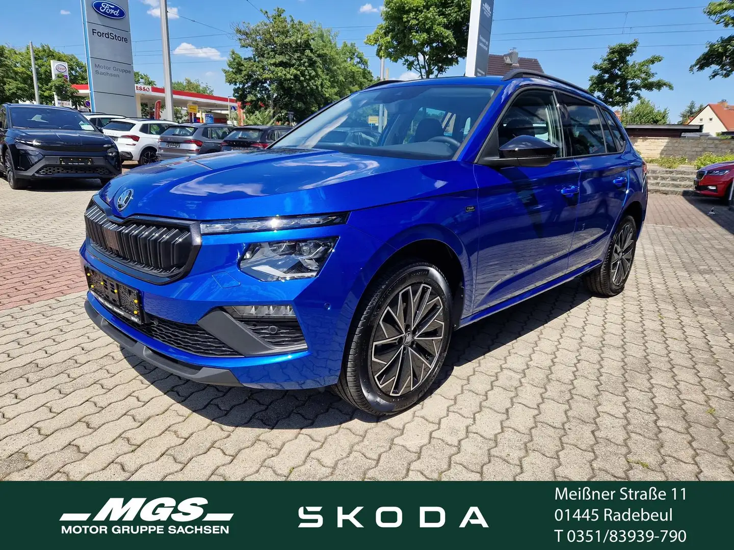 Skoda Kamiq 1.0 TSI Tour #AHK Blau - 1