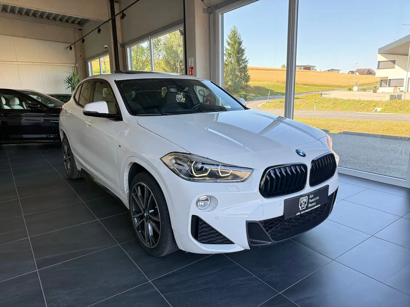 BMW X2 xDrive 20 d M Sport*Pano*HarmanKardon*HuD*ACC*TOP! Weiß - 2