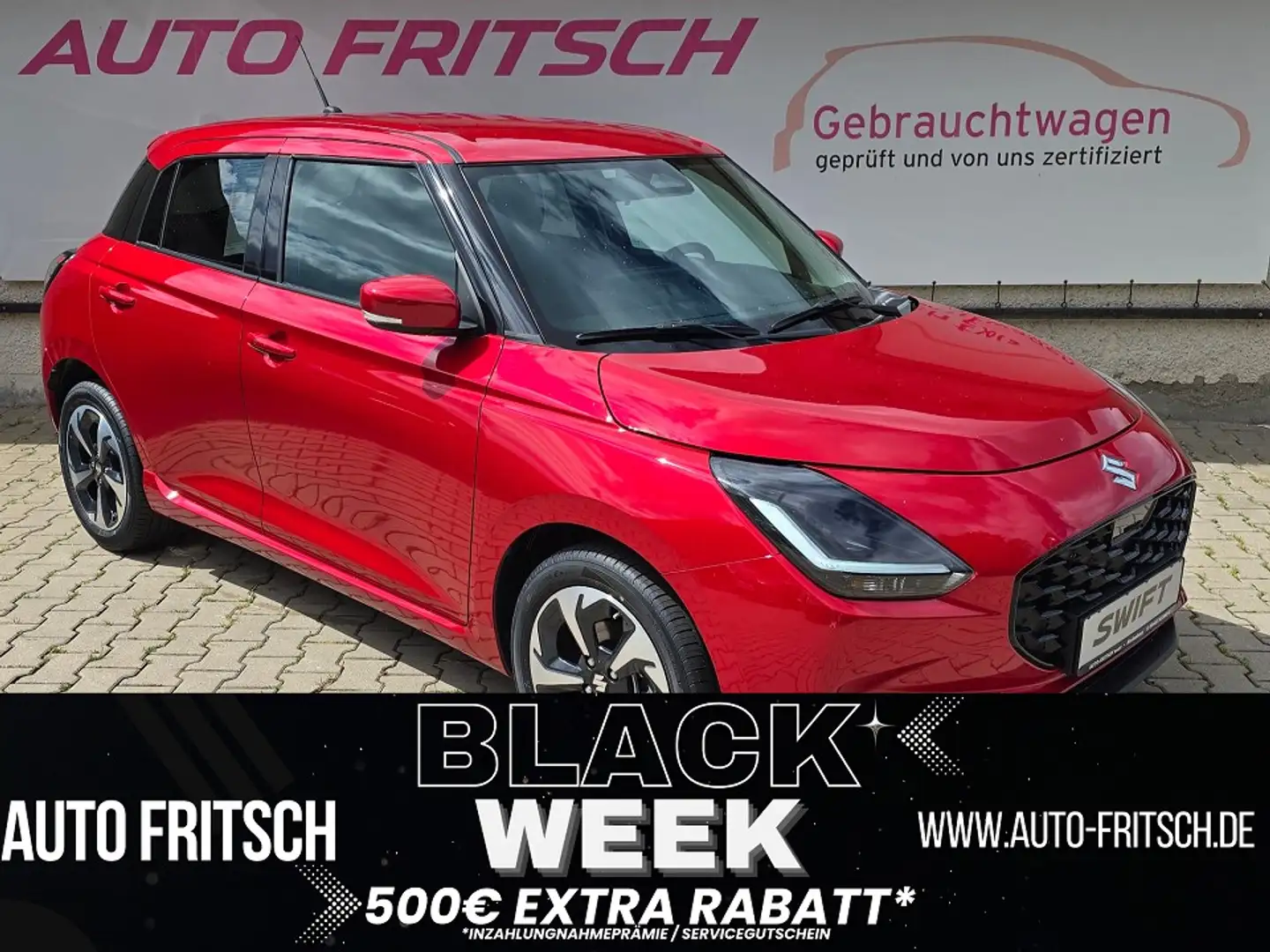 Suzuki Swift COMFORT+ HYBRID Rot - 1