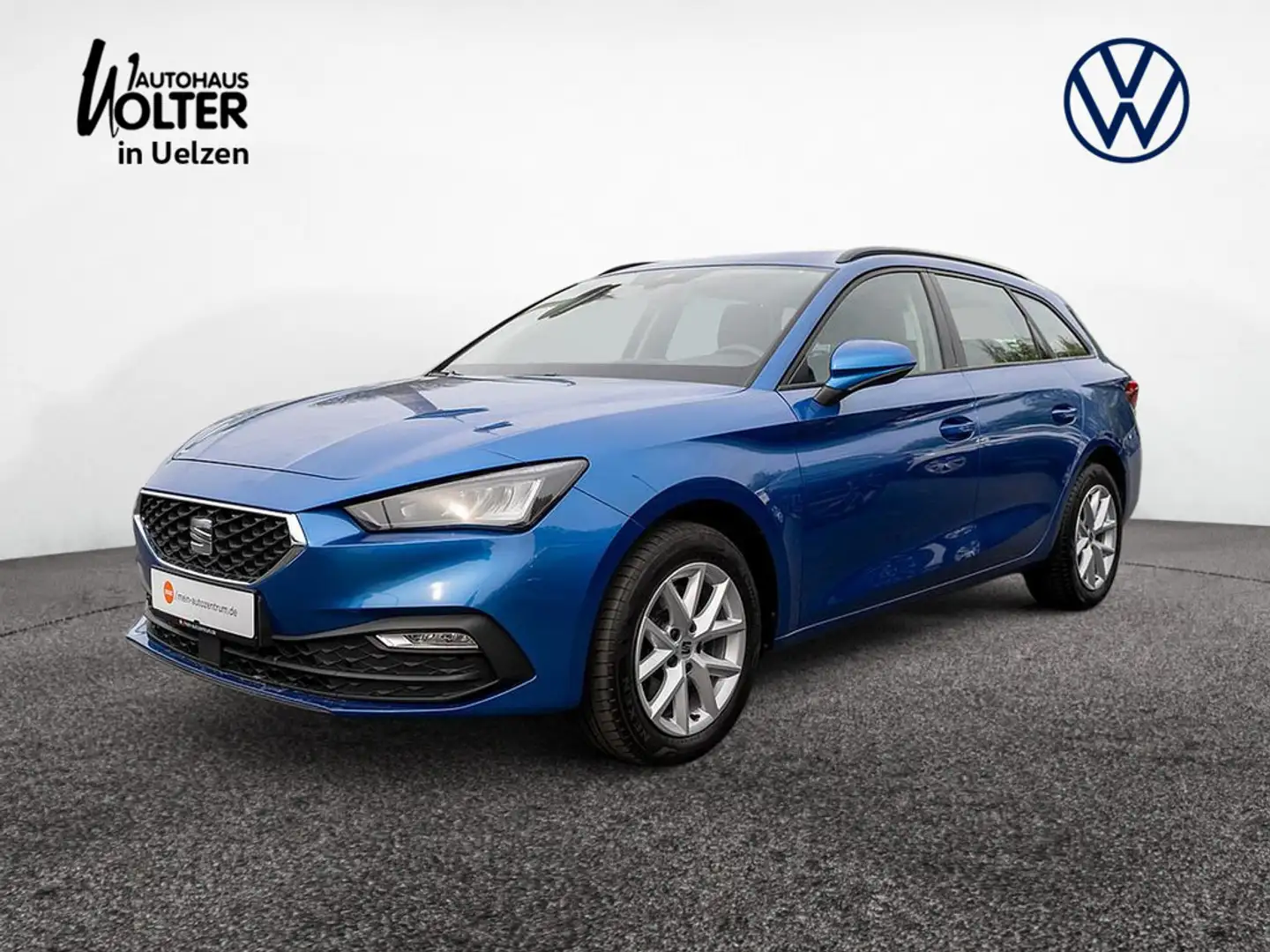 SEAT Leon Sportstourer 2.0 TDI Style SHZ NAVI LED Blau - 1