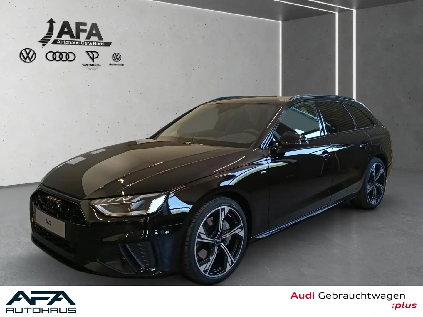 Audi A4 Avant 40 TDI qu. S tr. 2x S-Line*AHK*RFK*ACC Schwarz - 1