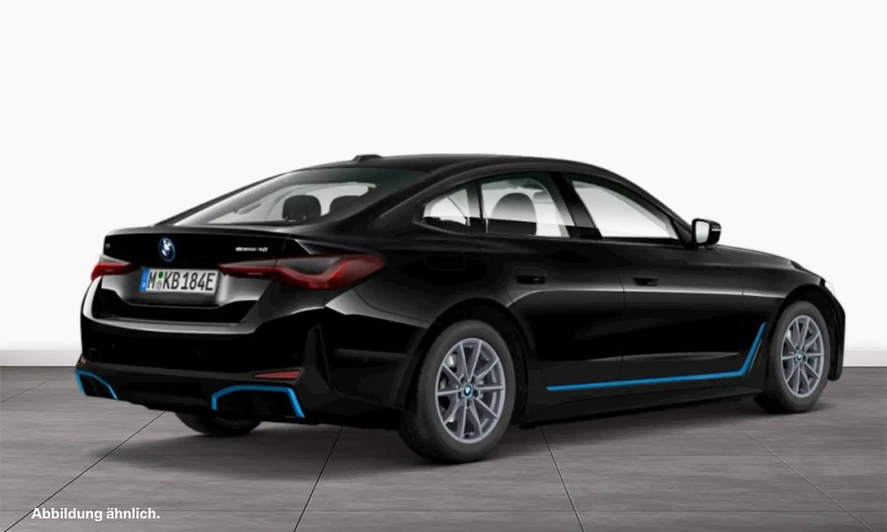 BMW i4 eDrive40 Gran Coupé +ALLWETTERREIFEN+ Parkassisten Schwarz - 2