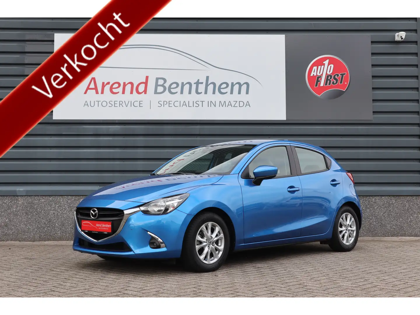 Mazda 2 1.5 Skyactiv-G Dynamic Android auto/Apple carplay Bleu - 1