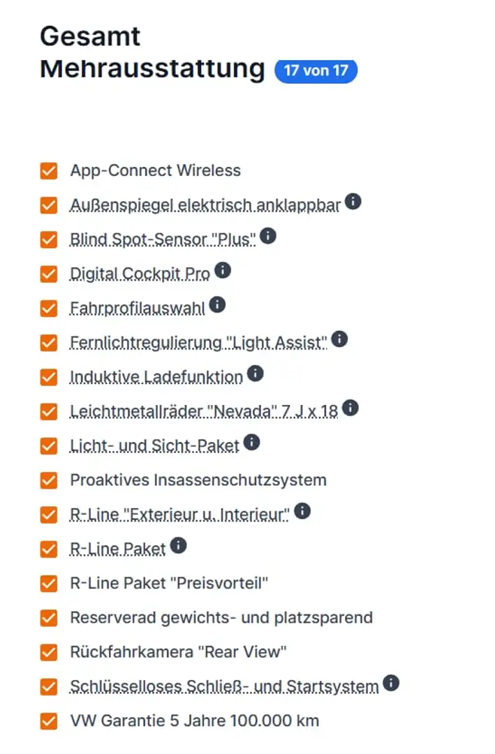 Volkswagen T-Cross T-Cross 1,0 TSI Style DSG Style  R-LINE Ausstattung Silber - 2