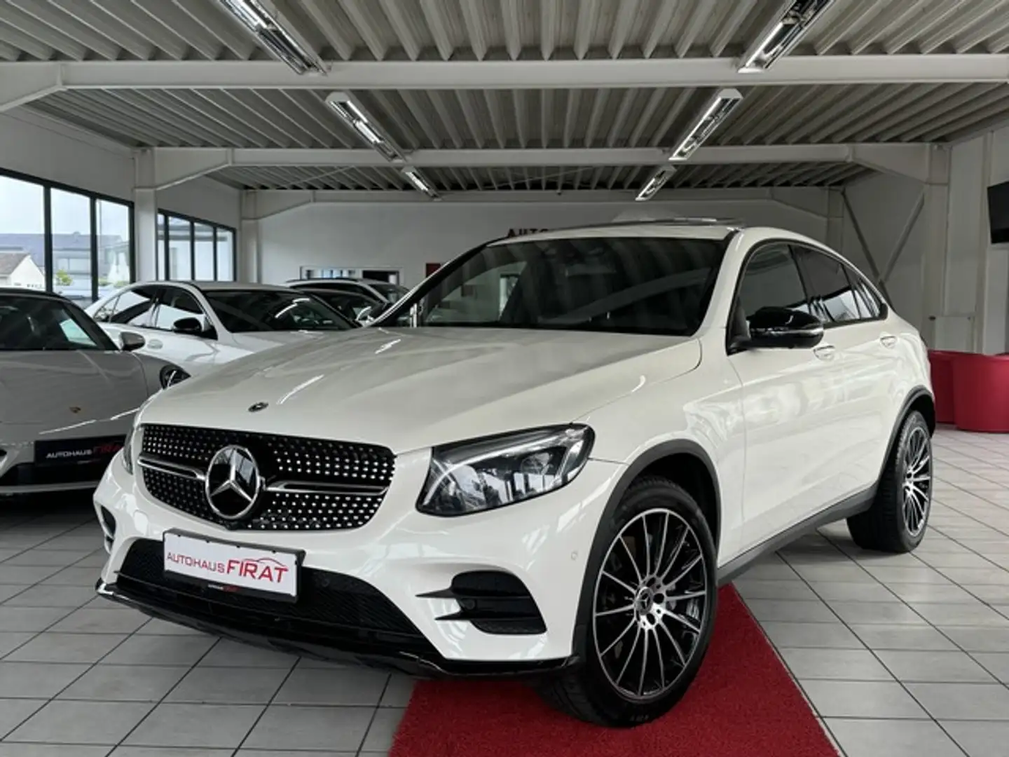 Mercedes-Benz GLC 350 d 4Matic°Coupe°AMG Line°360 Kamera°ACC° Burme Blanc - 1