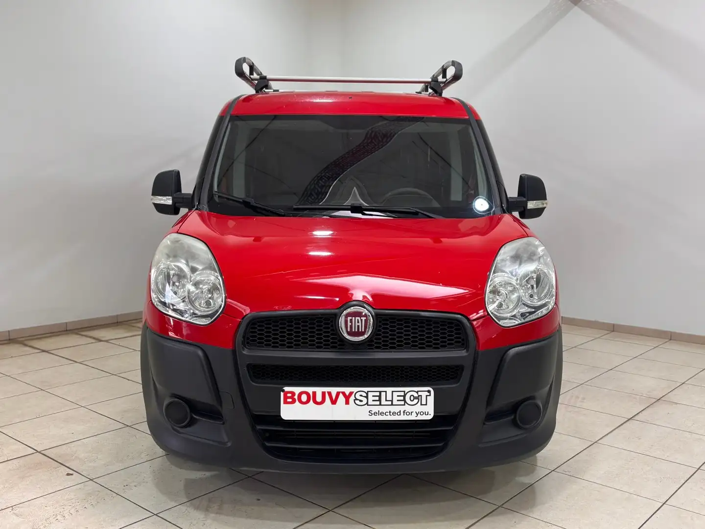 Fiat Doblo 1.3 Multijet 75CV *ATTACHE REMORQUE*PORTE BAGAGES* Rouge - 2