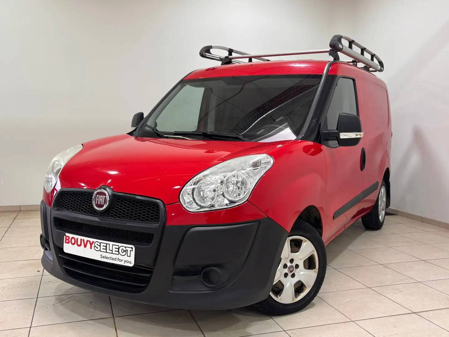 Fiat Doblo 1.3 Multijet 75CV *ATTACHE REMORQUE*PORTE BAGAGES* Rouge - 1