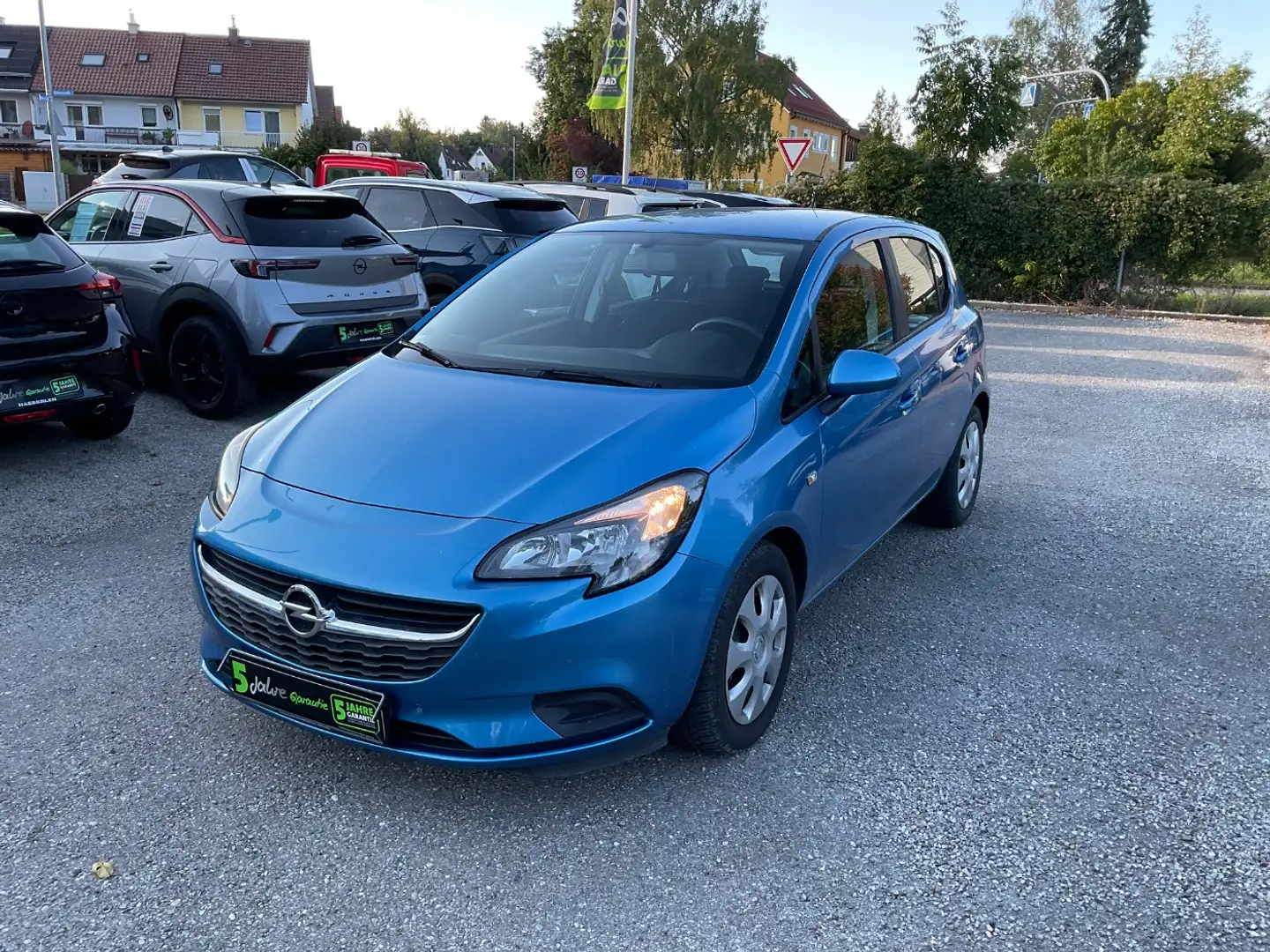 Opel Corsa E 1.2 Edition *Sitz+Lenkradheizung* Blauw - 2