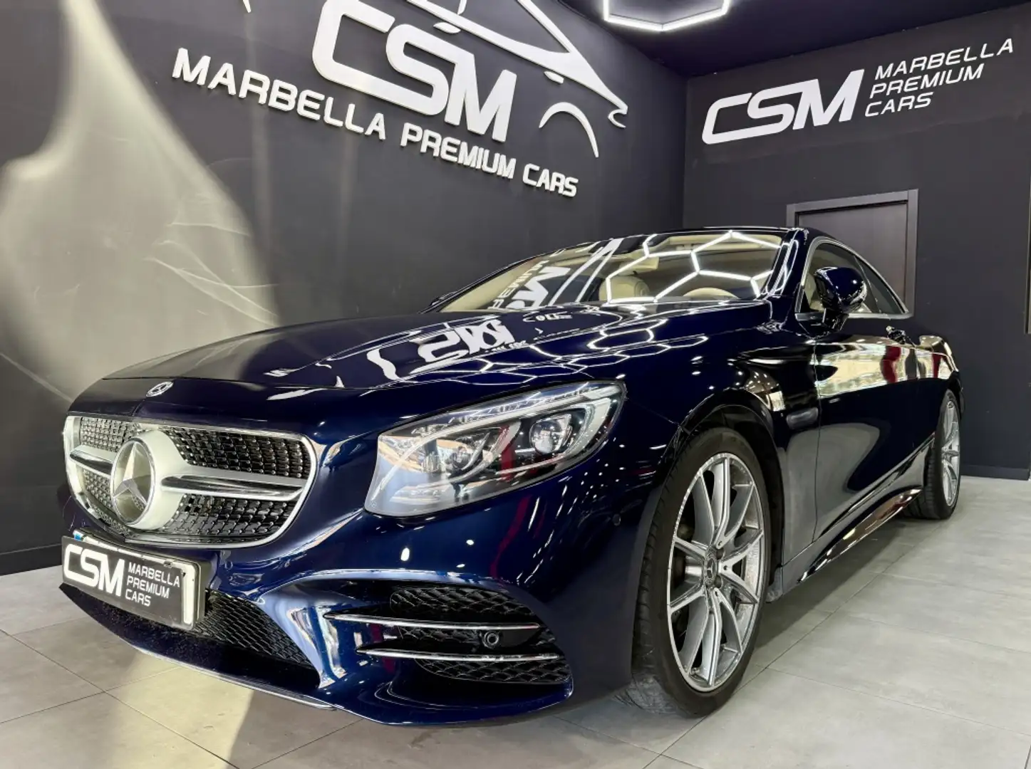 Mercedes-Benz S 450 Coupé 4Matic 9G-Tronic Bleu - 1