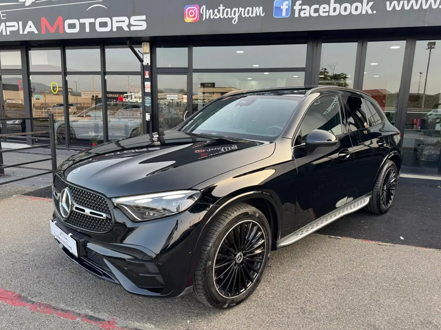 Mercedes-Benz GLC 300 D 4M PREMIUM AMG NIGHT LED 20' TETTO KAMERA Negro - 2