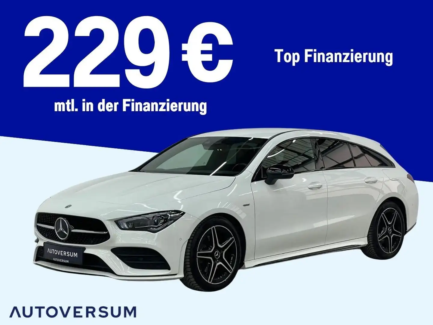Mercedes-Benz CLA 220 d Edition AMG Paket WIDE*MATRIX*KAM*APPLE Weiß - 1