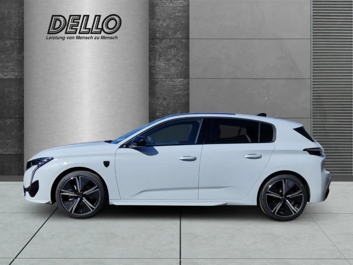 Peugeot 308 GT Hybrid 6-AT Surrounding-Plus Premium-Paket AHK- Weiß - 2