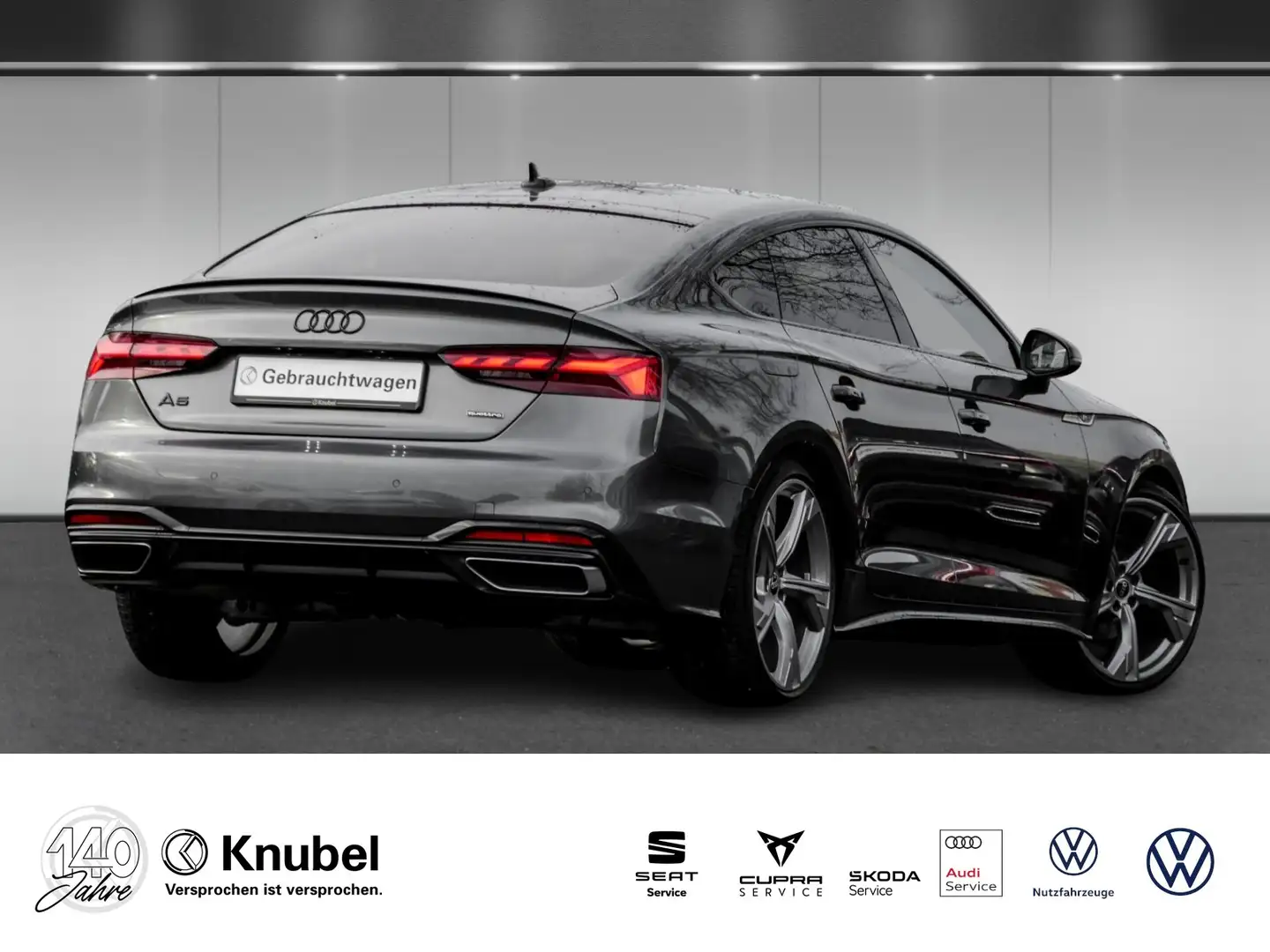 Audi A5 Sportback S line competition 40 TDI qu Matrix N... Grau - 2