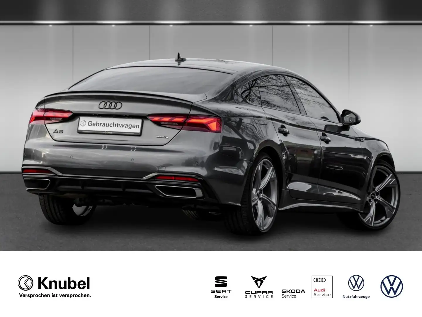 Audi A5 Sportback S line competition 40 TDI qu Matrix N... Grau - 2