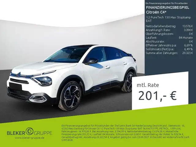 2024 Citroen C4 in White for sale