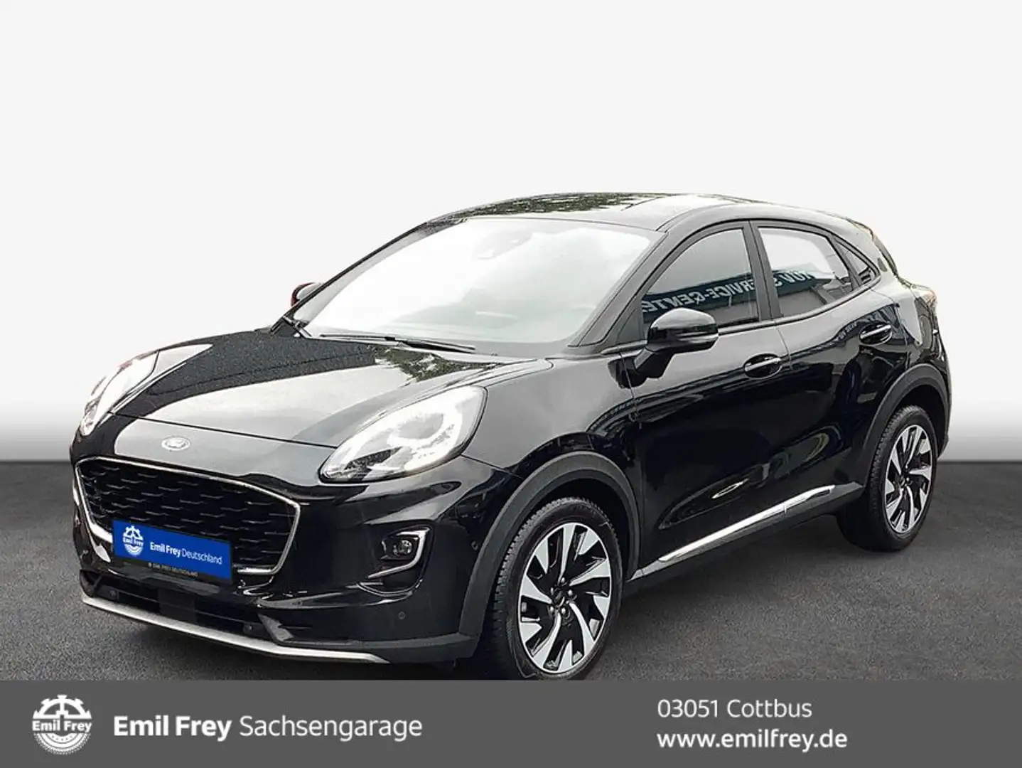 Ford Puma 1.0 EcoBoost Hybrid TITANIUM NAVI*RFC*GRA Negro - 1