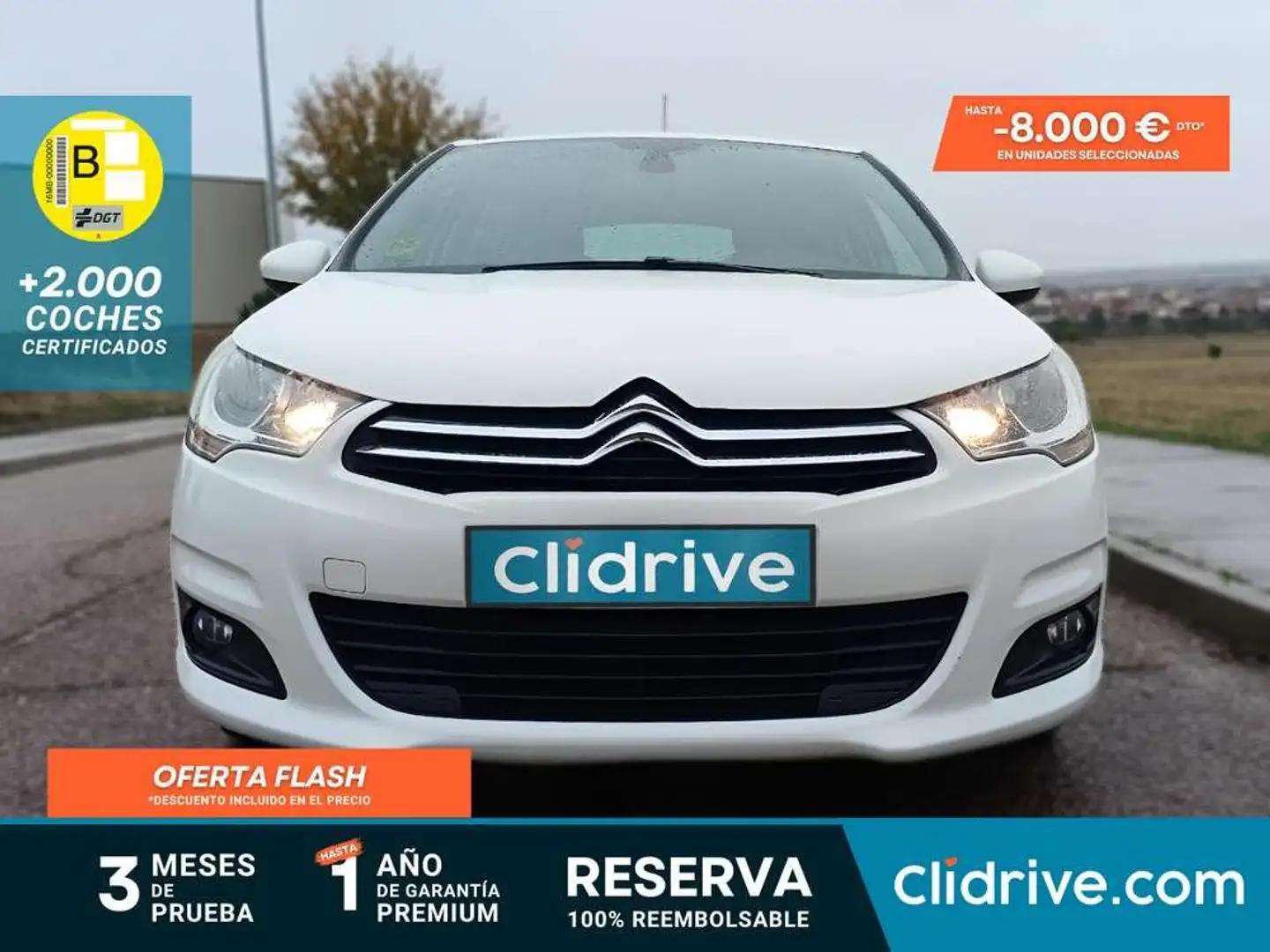 Citroen C4 1.6HDi Exclusive Blanco - 1