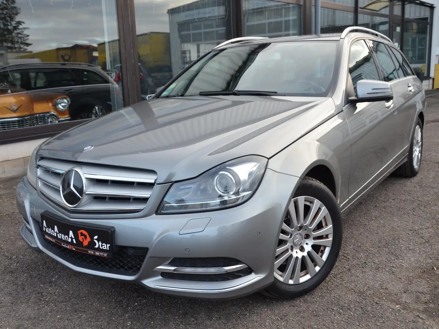 Mercedes-Benz C 220 C 220 T CDI BlueF,Alu,Klima,Navi,PDC,Shz,Distronic Zwart - 1