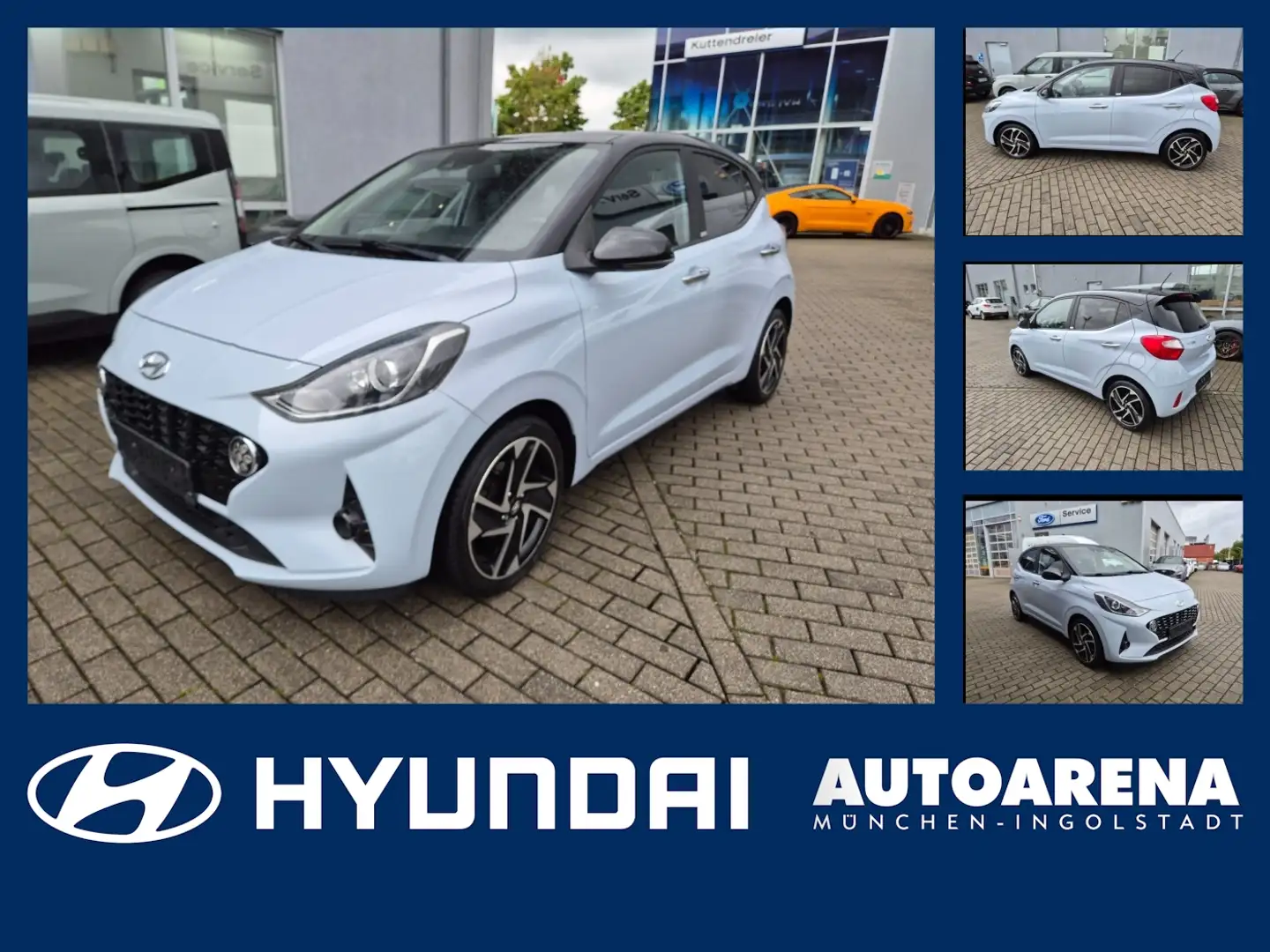 Hyundai i10 1.2 Style Navi, Keyless, Dachlackierung - 1