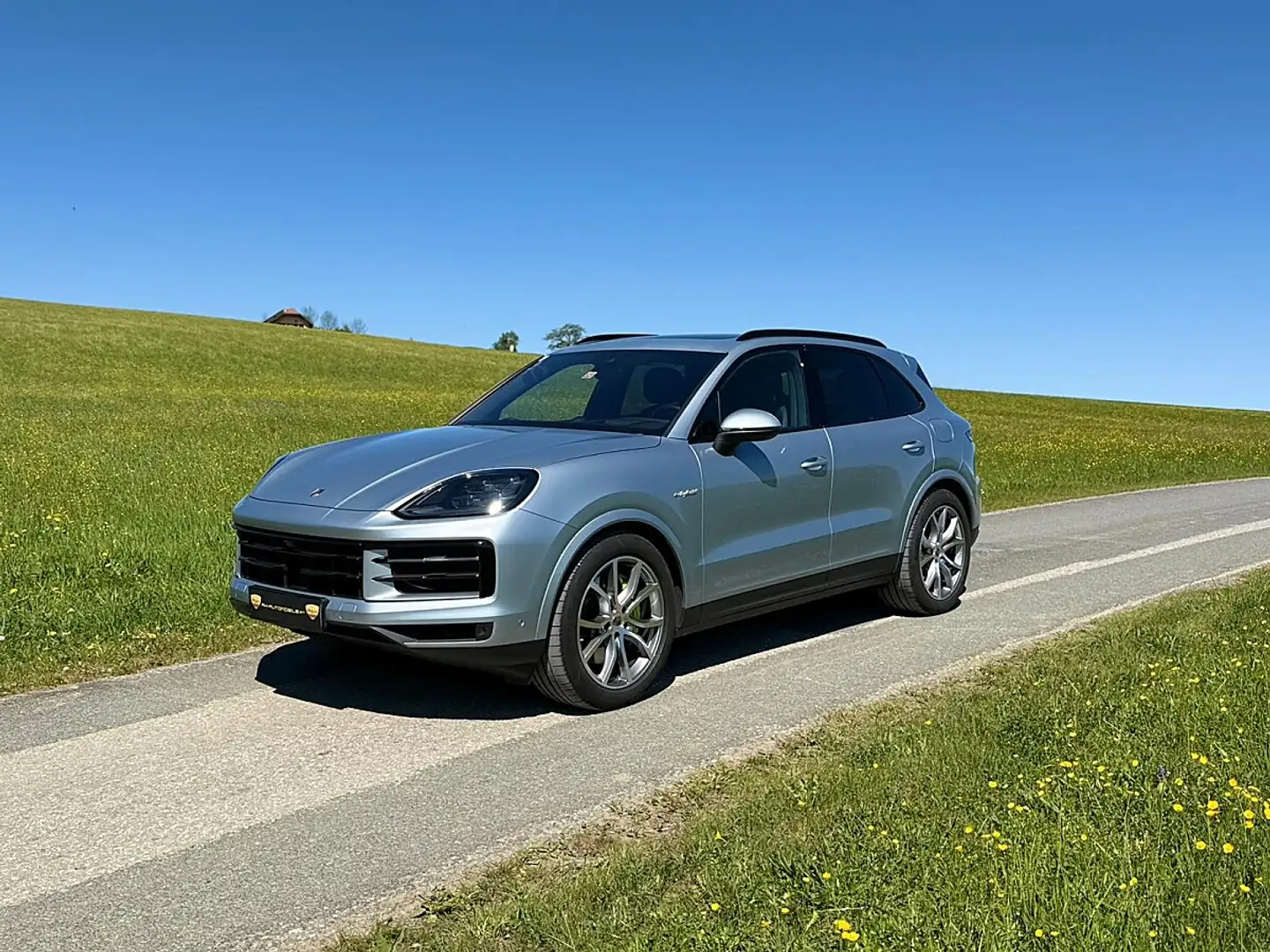 Porsche Cayenne III E-Hybrid PHEV 21,8 kWh Aut. Silber - 1
