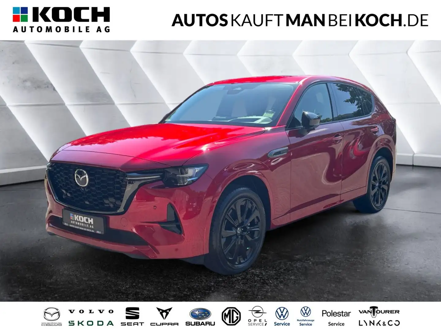 Mazda CX-60 e-SKYACTIV-D 254 M HYBRID AWD HOMURA BOSE Rot - 1