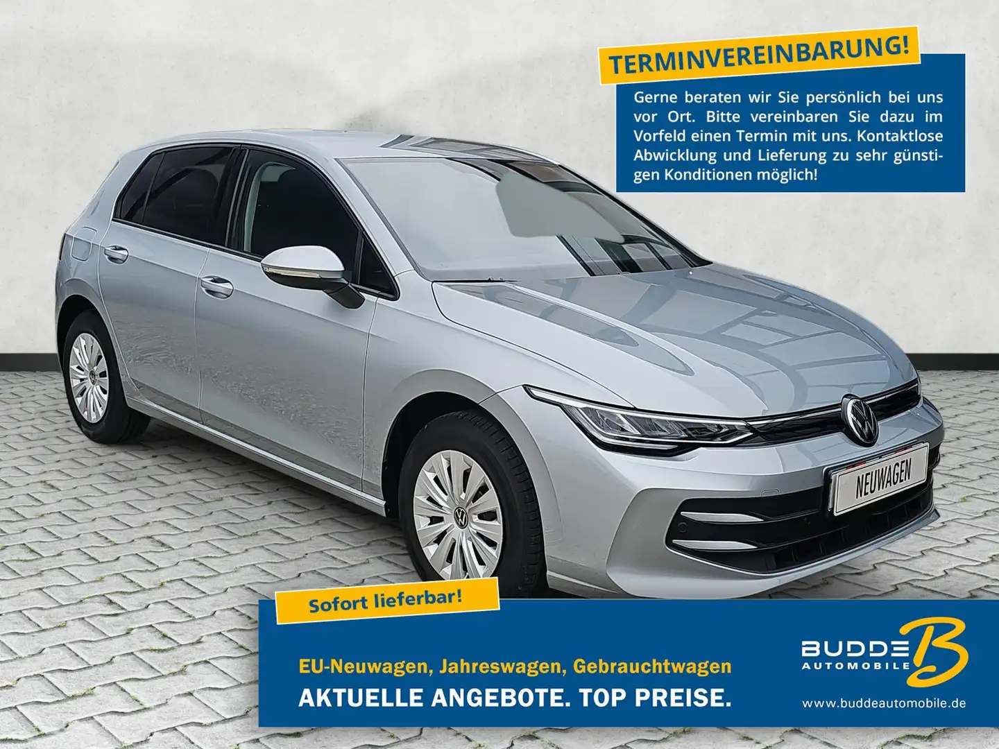 Volkswagen Golf 1.5 TSI Limited AHK Kamera Keyless Start Argent - 1