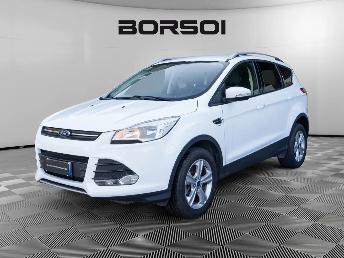 Ford Kuga 2ª serie 2.0 TDCI 120 CV S&S 2WD Business Bianco - 1