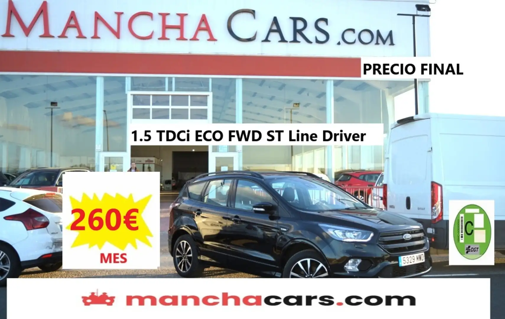 Ford Kuga 1.5 EcoBlue ST-Line X FWD 120 Negro - 2