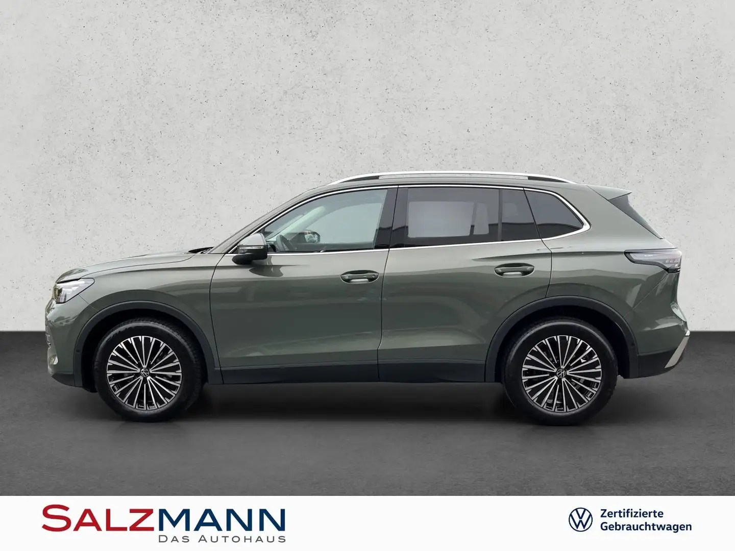 Volkswagen Tiguan 1.5 eTSI DSG AHK, Navi, LED-Plus, KLIMA A Grün - 2
