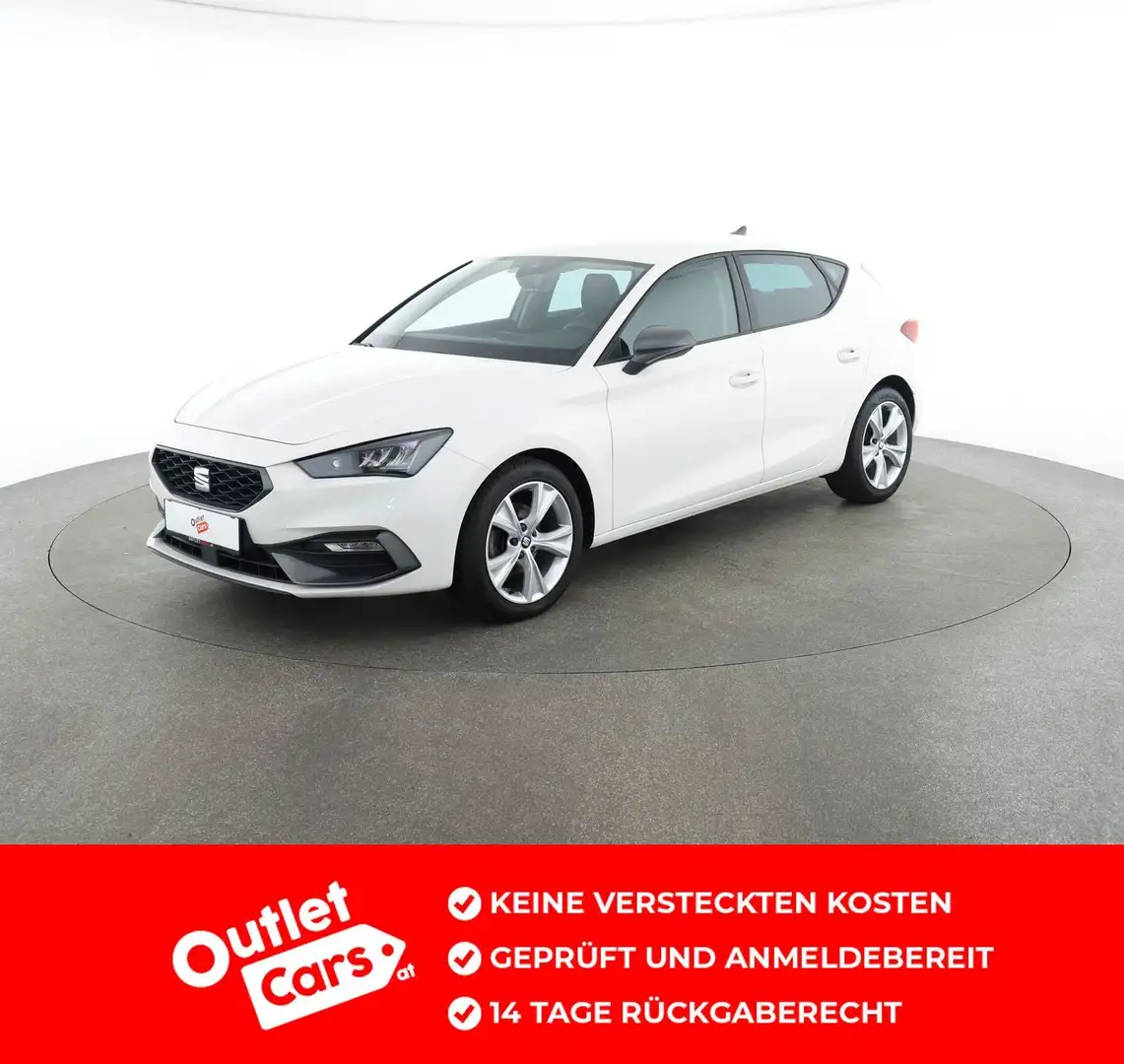 SEAT Leon FR 2.0 TDI DSG Weiß - 1