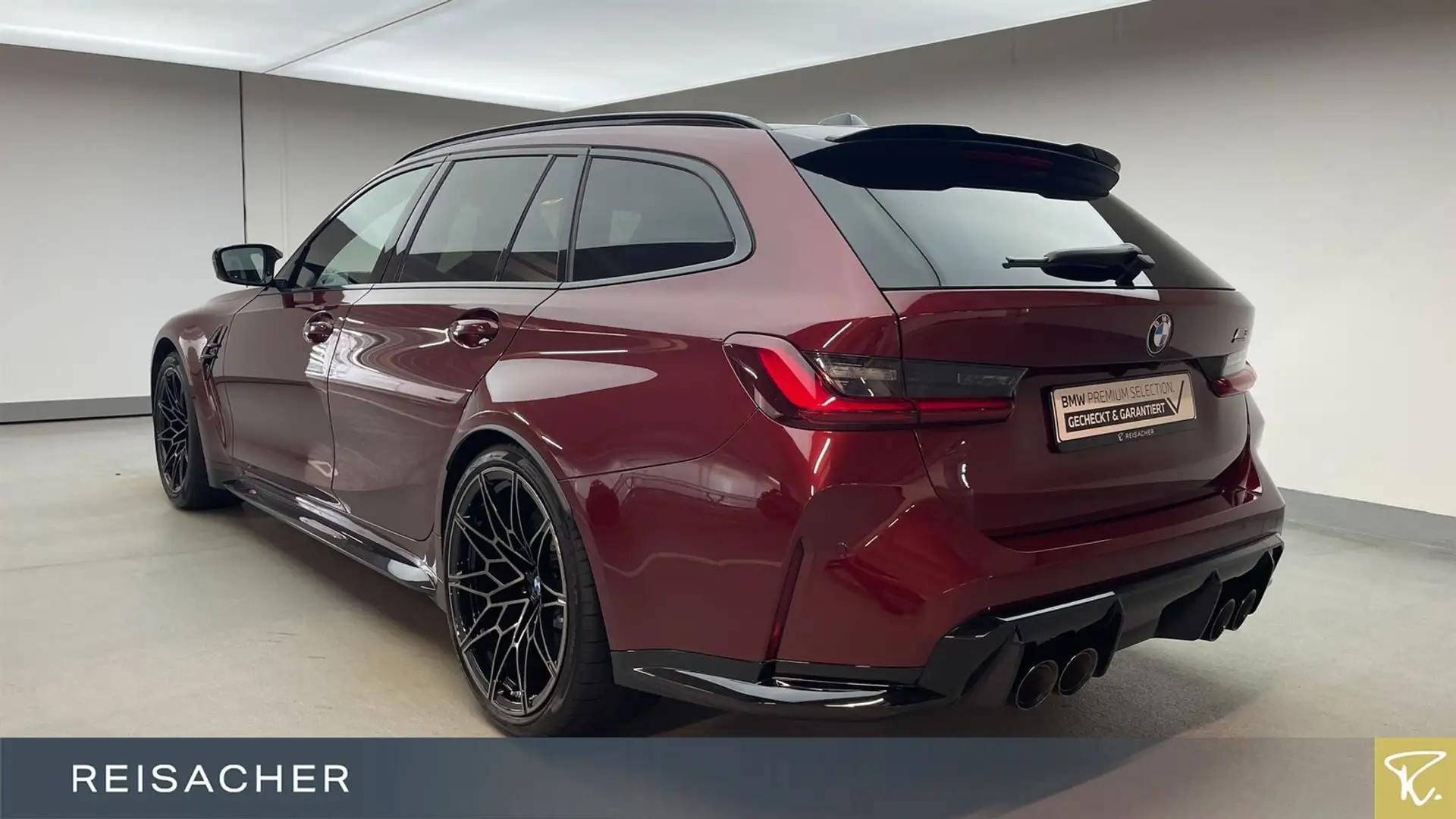 BMW M3 Comp M xDriveA LCI HUD Mem-S. ACC H&K Červená - 2