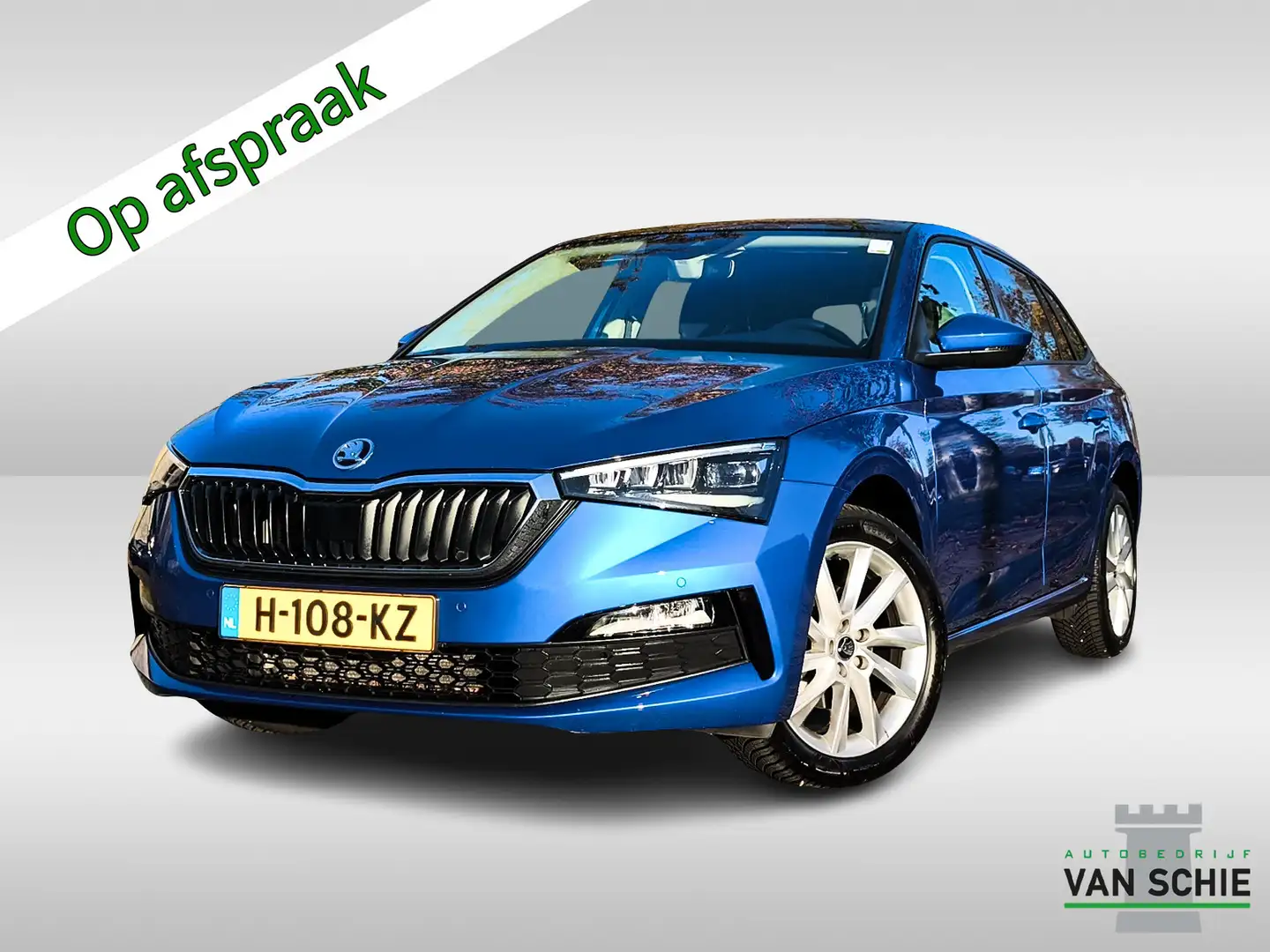 Skoda Scala 1.0 TSI Business Edition (116PK) 2e Eig. & Keurig- Blauw - 1