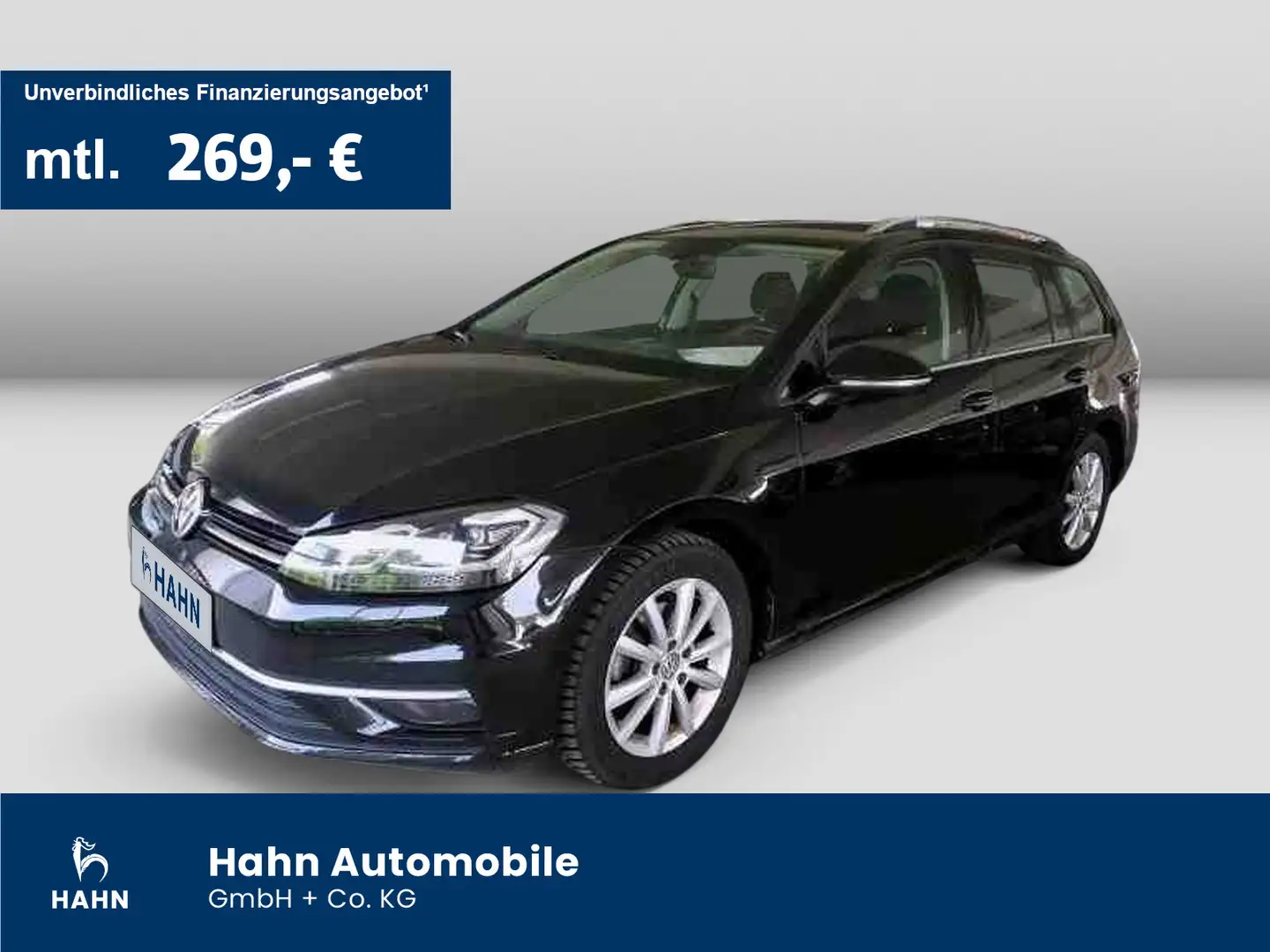 Volkswagen Golf Variant VII 2.0 TDI DSG Highline LED Sitzh Zwart - 1