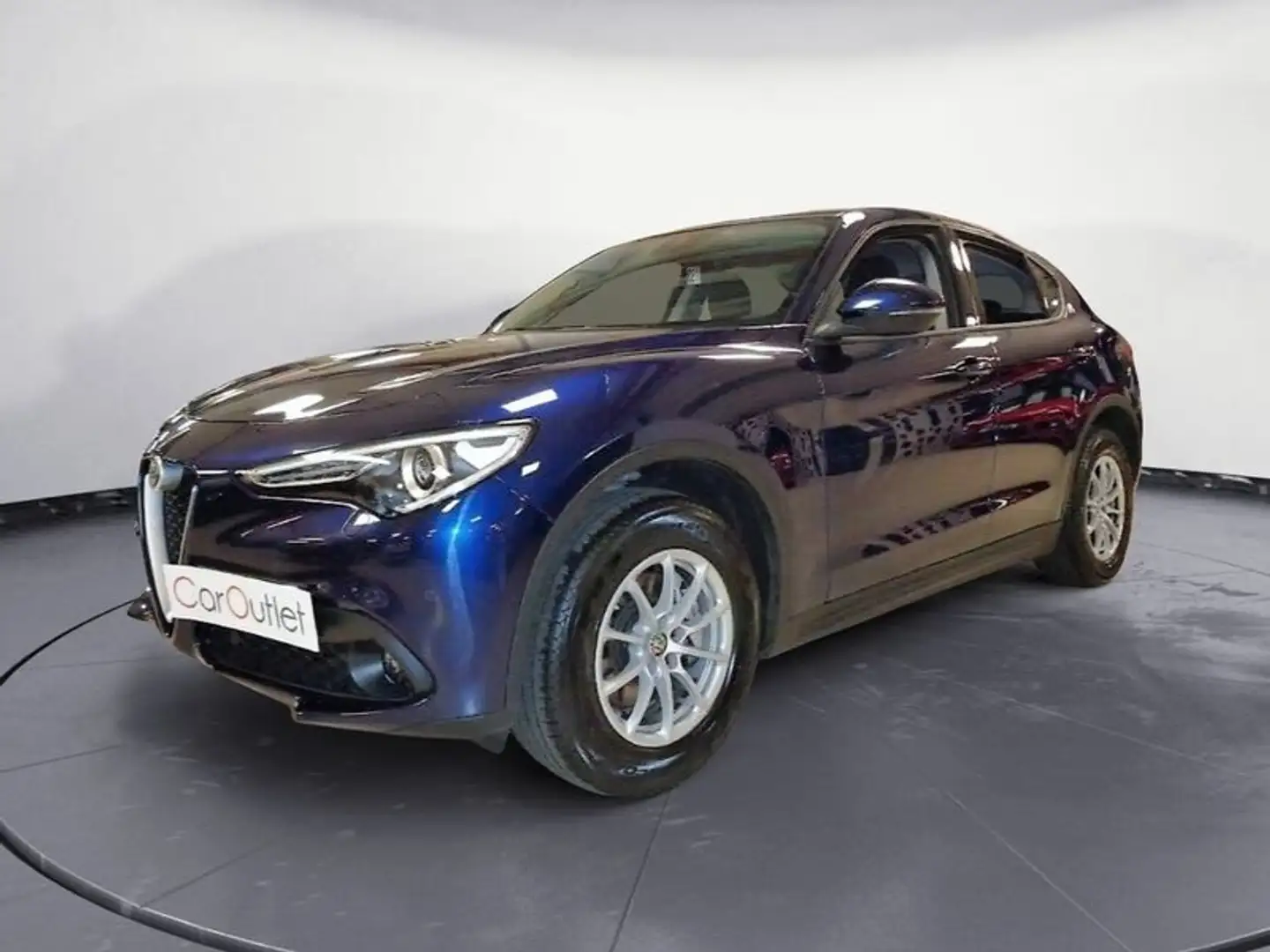 Alfa Romeo Stelvio 2.2 Turbodiesel 180 CV AT8 Q4 Business Синій - 1