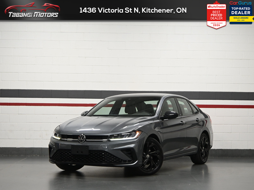 2025 Volkswagen Jetta Comfortline SPORT No Accident Leather Sunroof Ada