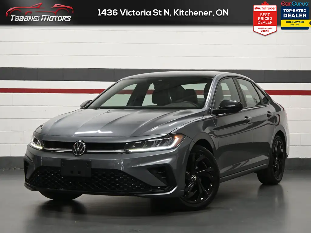2025 Volkswagen Jetta Comfortline SPORT No Accident Leather Sunroof Ada