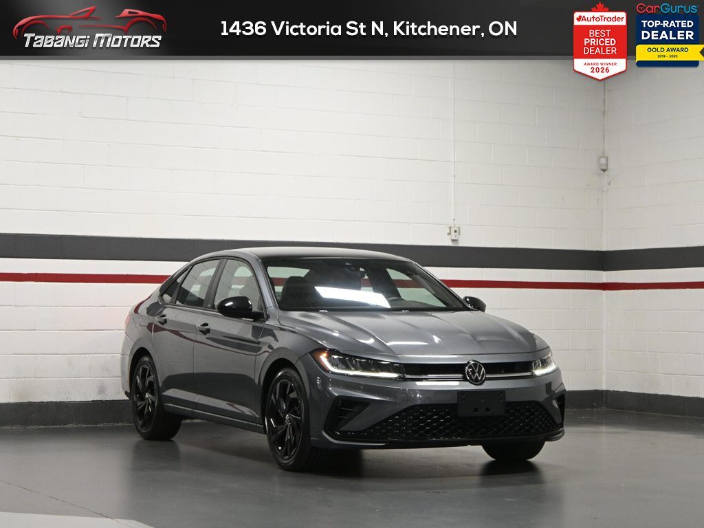 2025 Volkswagen Jetta Comfortline SPORT No Accident Leather Sunroof Ada