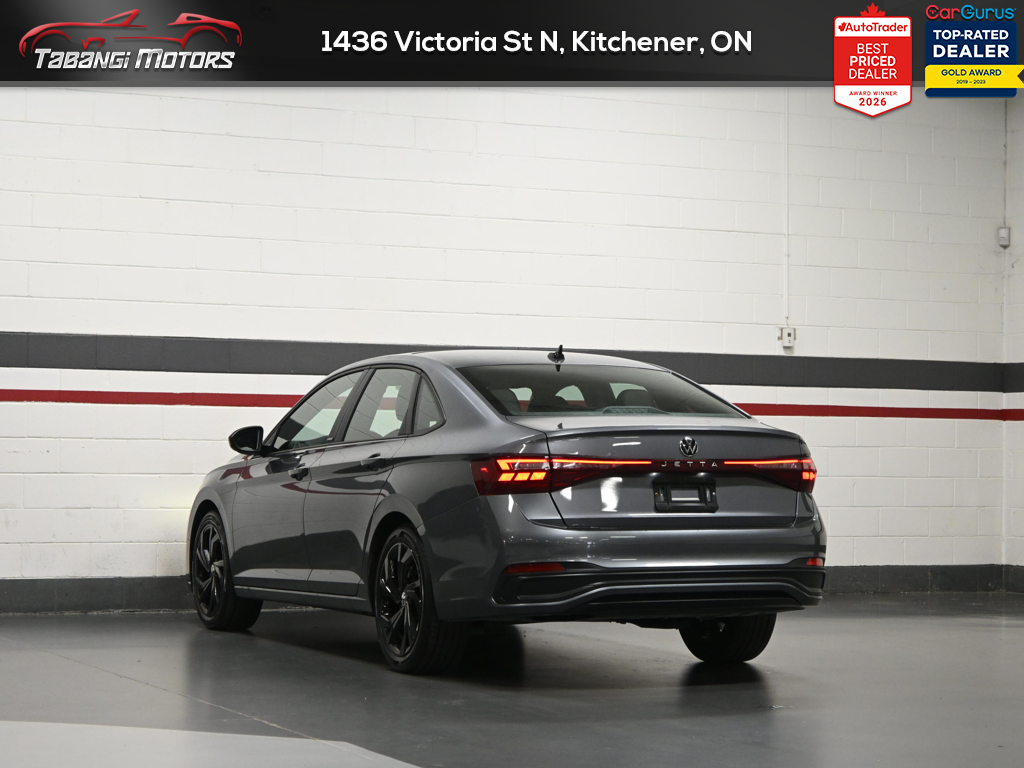 2025 Volkswagen Jetta Comfortline SPORT No Accident Leather Sunroof Ada