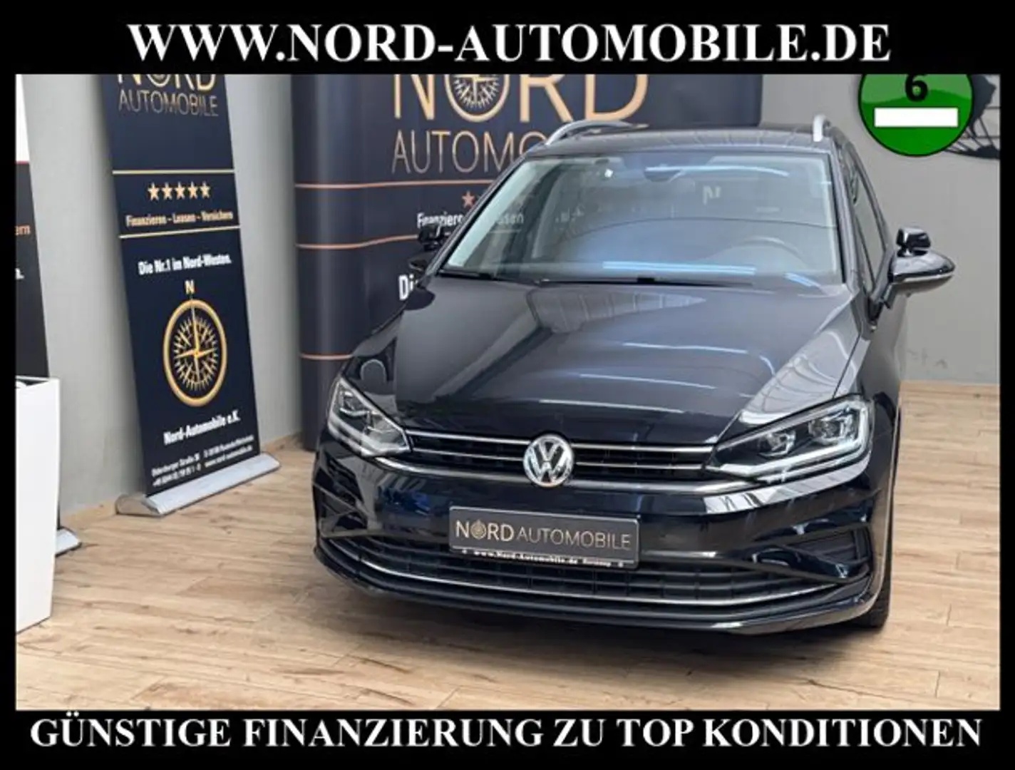 Volkswagen Golf Sportsvan IQ.Drive 1.6 TDI Pano/Kamera/Navi IQ.DRIVE Schwarz - 1