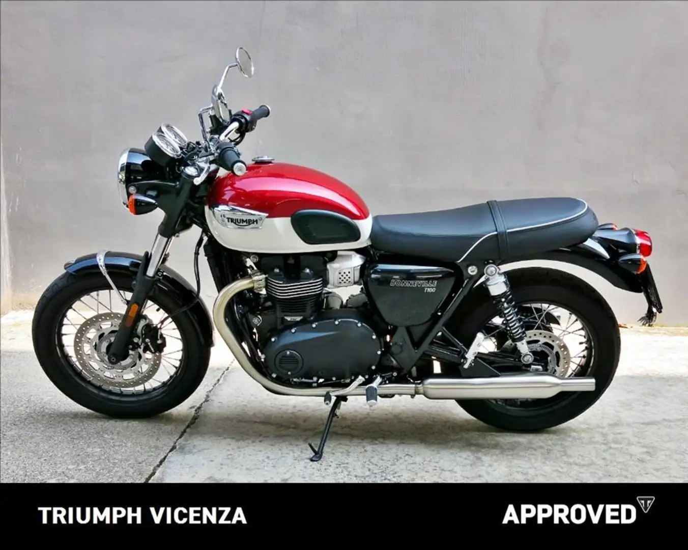 Triumph Bonneville T100 Grigio - 2