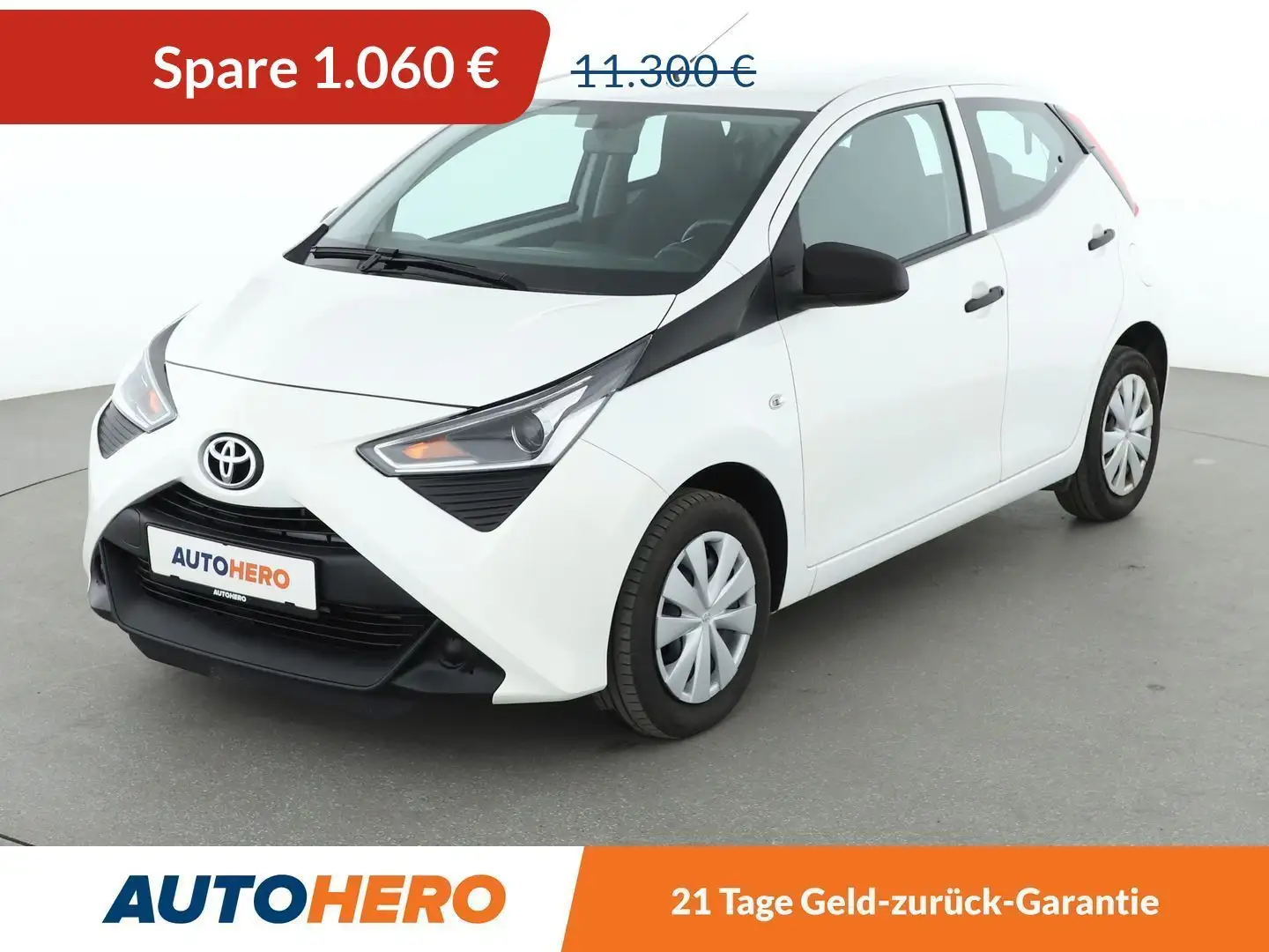 Toyota Aygo 1.0 x-business *LED*KLIMA* Blanc - 1