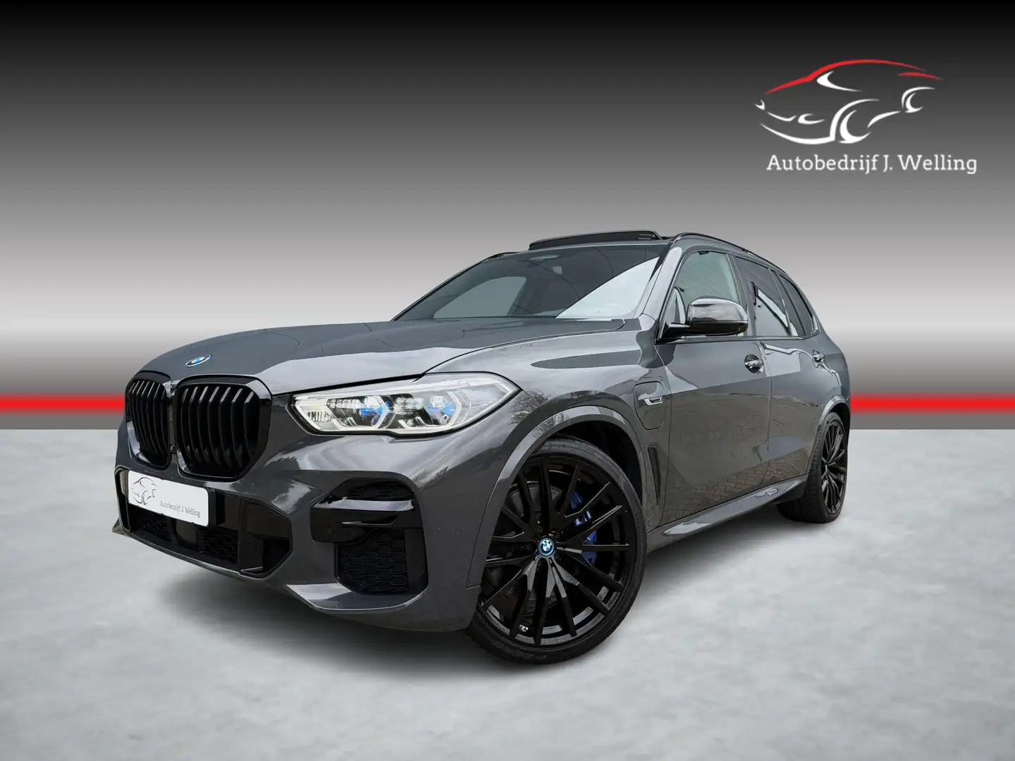 BMW X5 xDrive45e M-Sport Pano / tr.hk / Laser / 22 inch Grau - 1