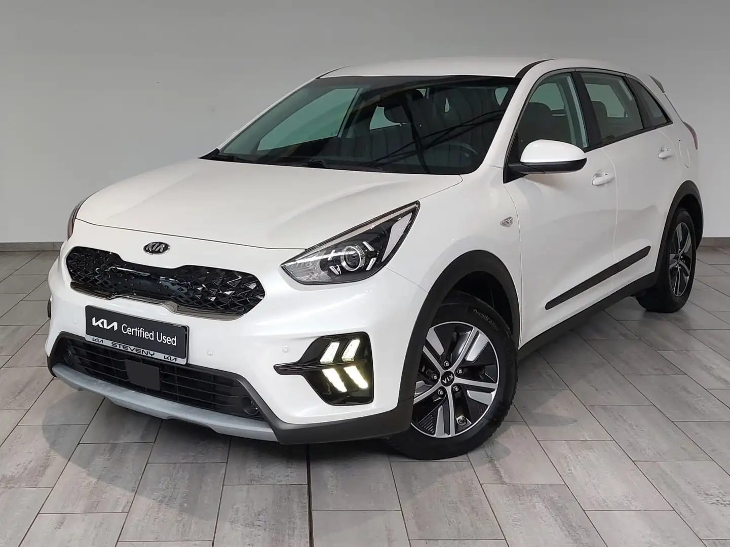Kia Niro NAVI EDITION 1.6 GDi 105CV HEV DCT *CAMERA*GPS* Blanc - 1