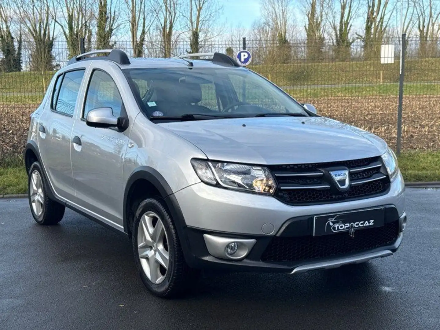 Dacia Sandero 0.9 TCE 90CH STEPWAY PRESTIGE * GPS * 106.000KM * GARANTIE Gris - 2